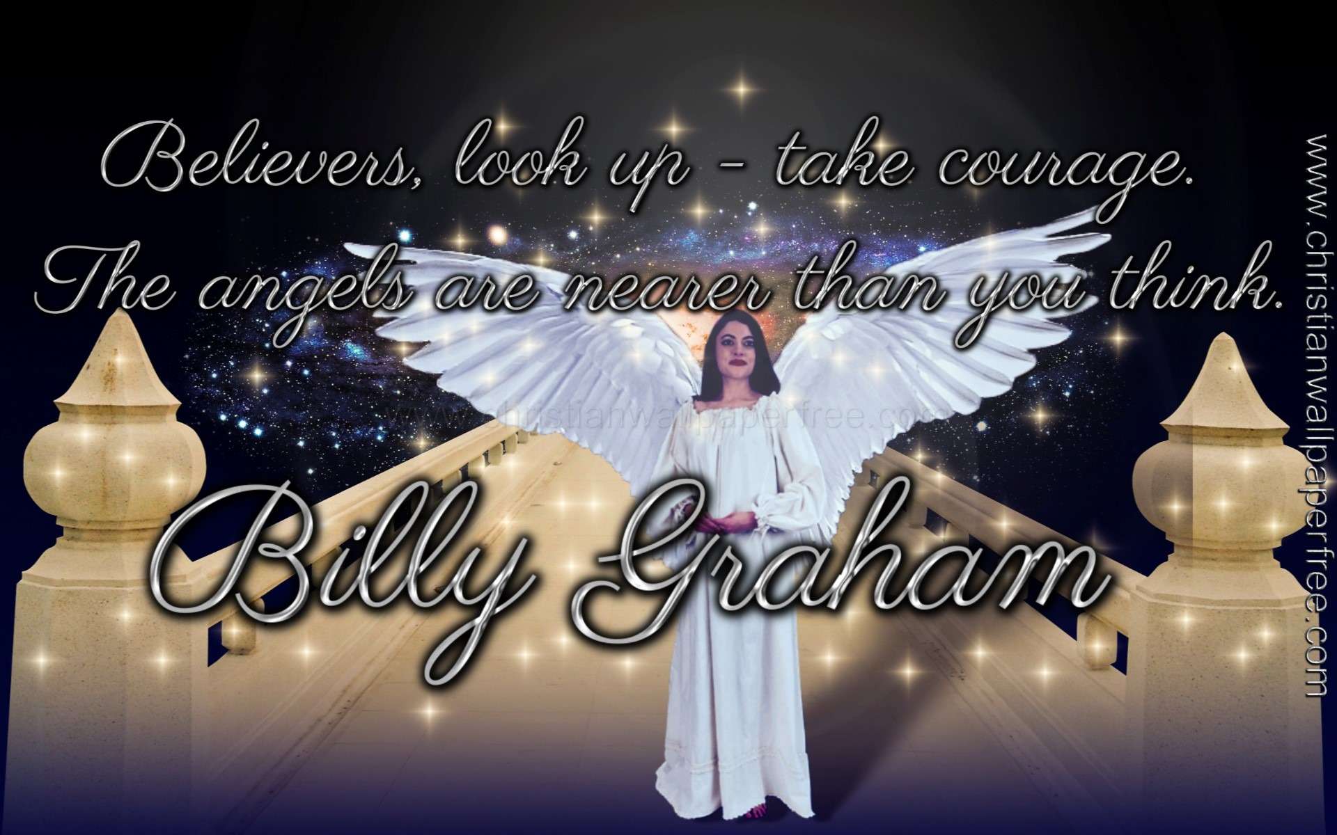 Believers Look Up Quote Billy Graham