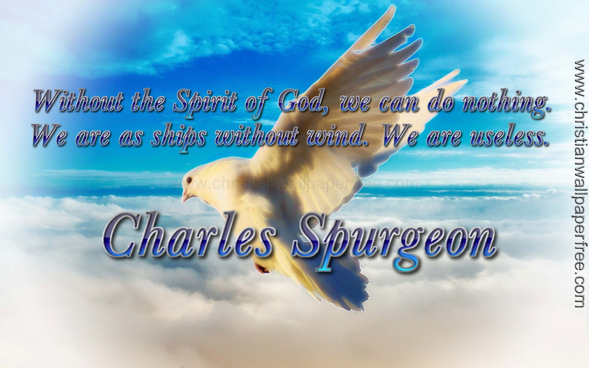 Spirit of God Quote Charles Spurgeon