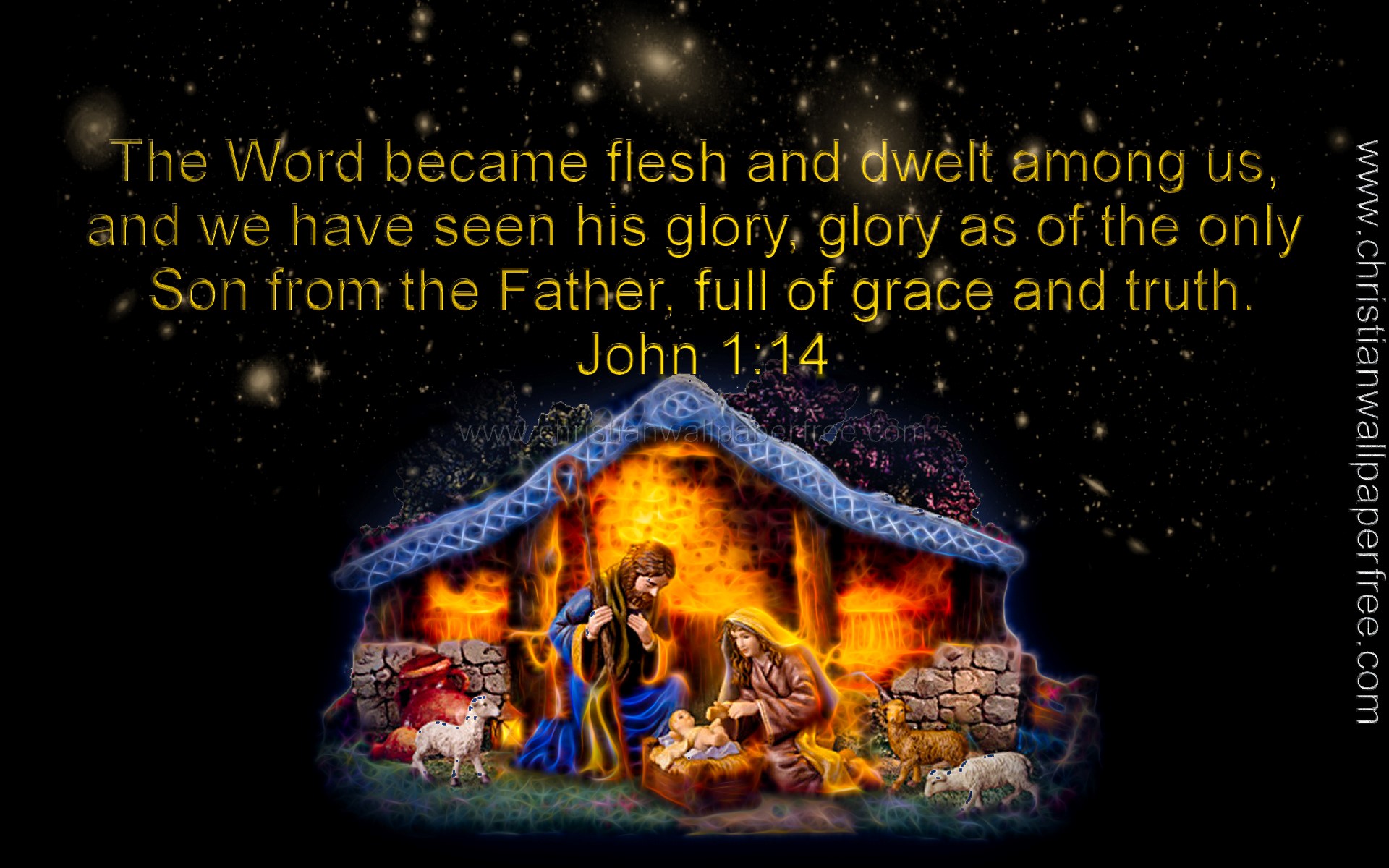 John 1 Verse 14 Christmas