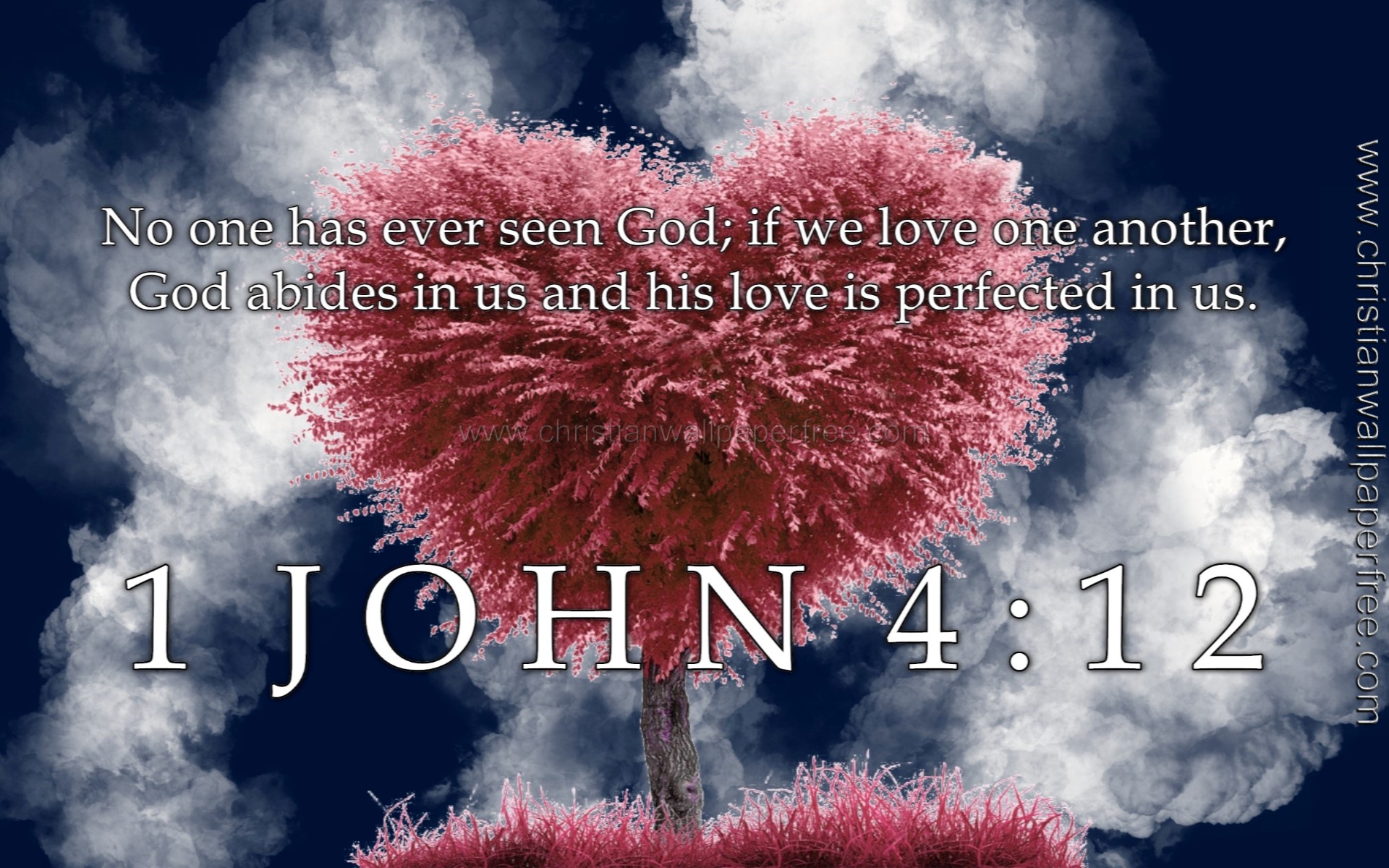 1 John 4 Verse 12