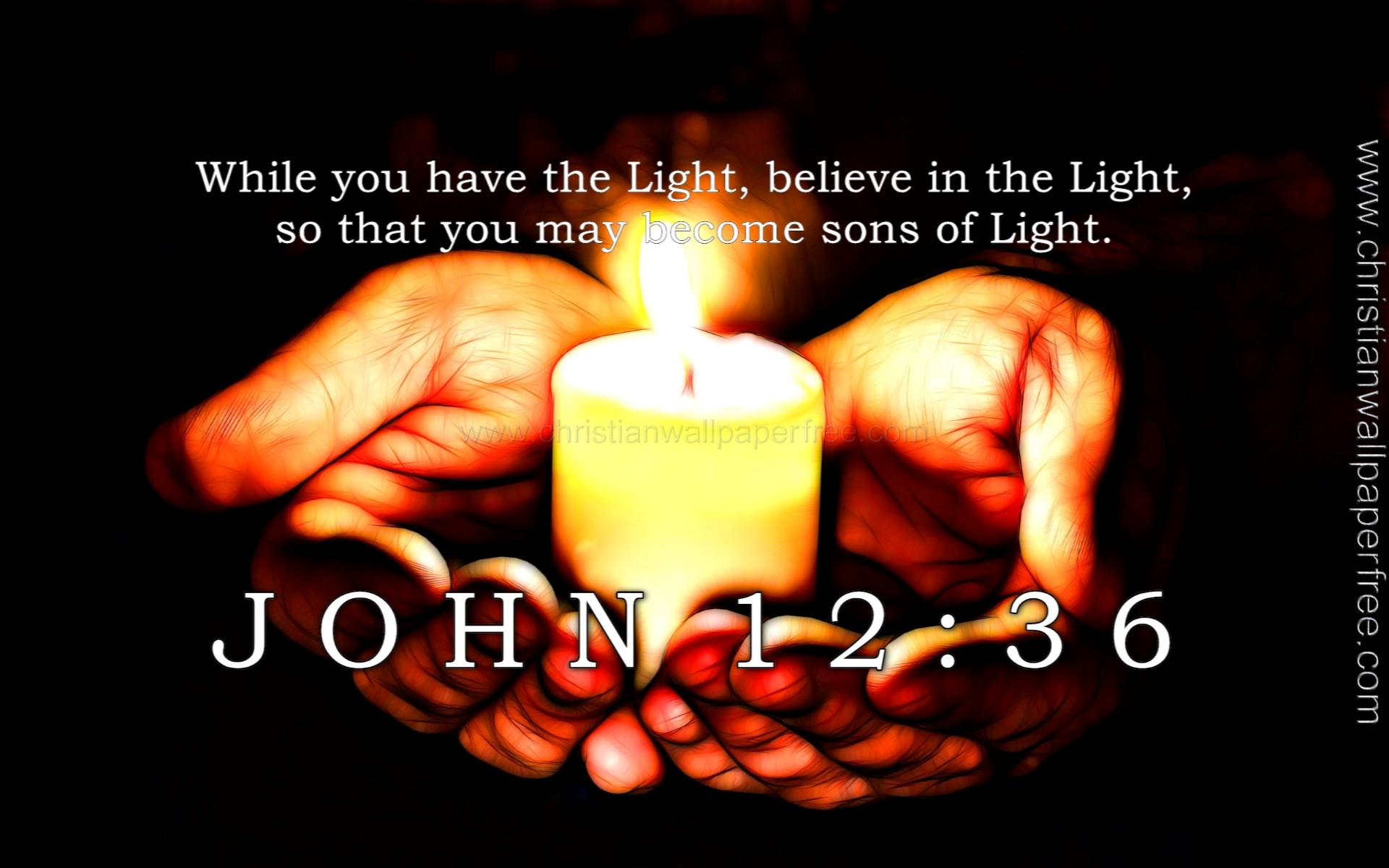 John 12 Verse 36