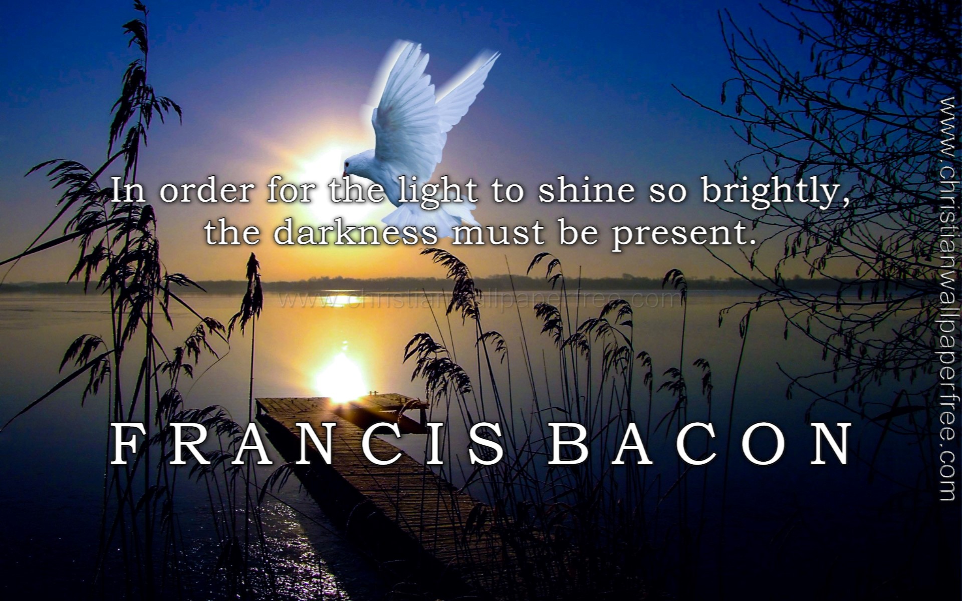 Light Shine Quote Francis Bacon