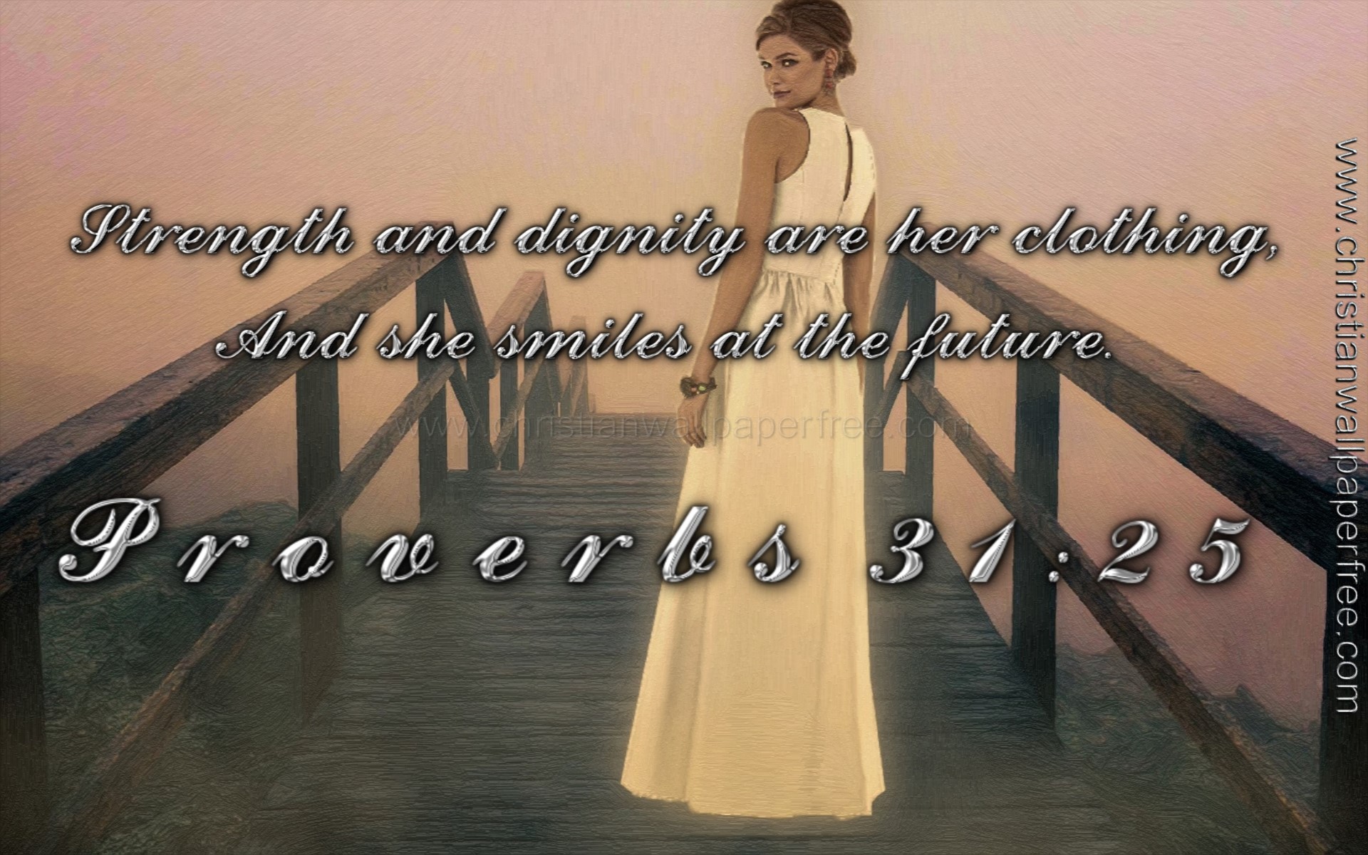 Proverbs 31 Verse 25