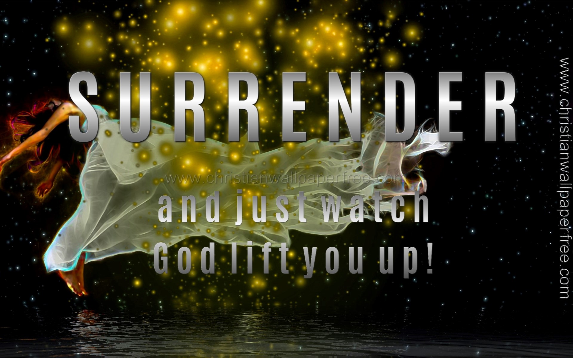 Surrender and Just Watch God Lift You Up