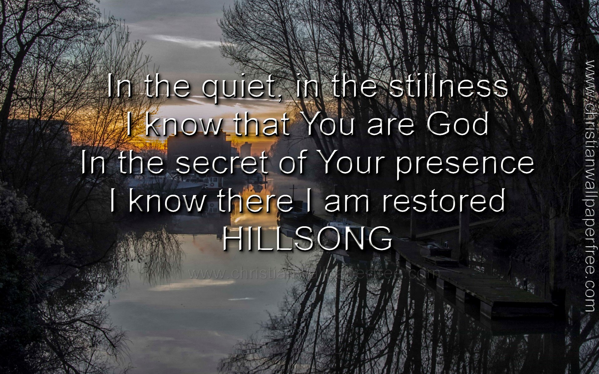 In the Stillness Quote Hillsong