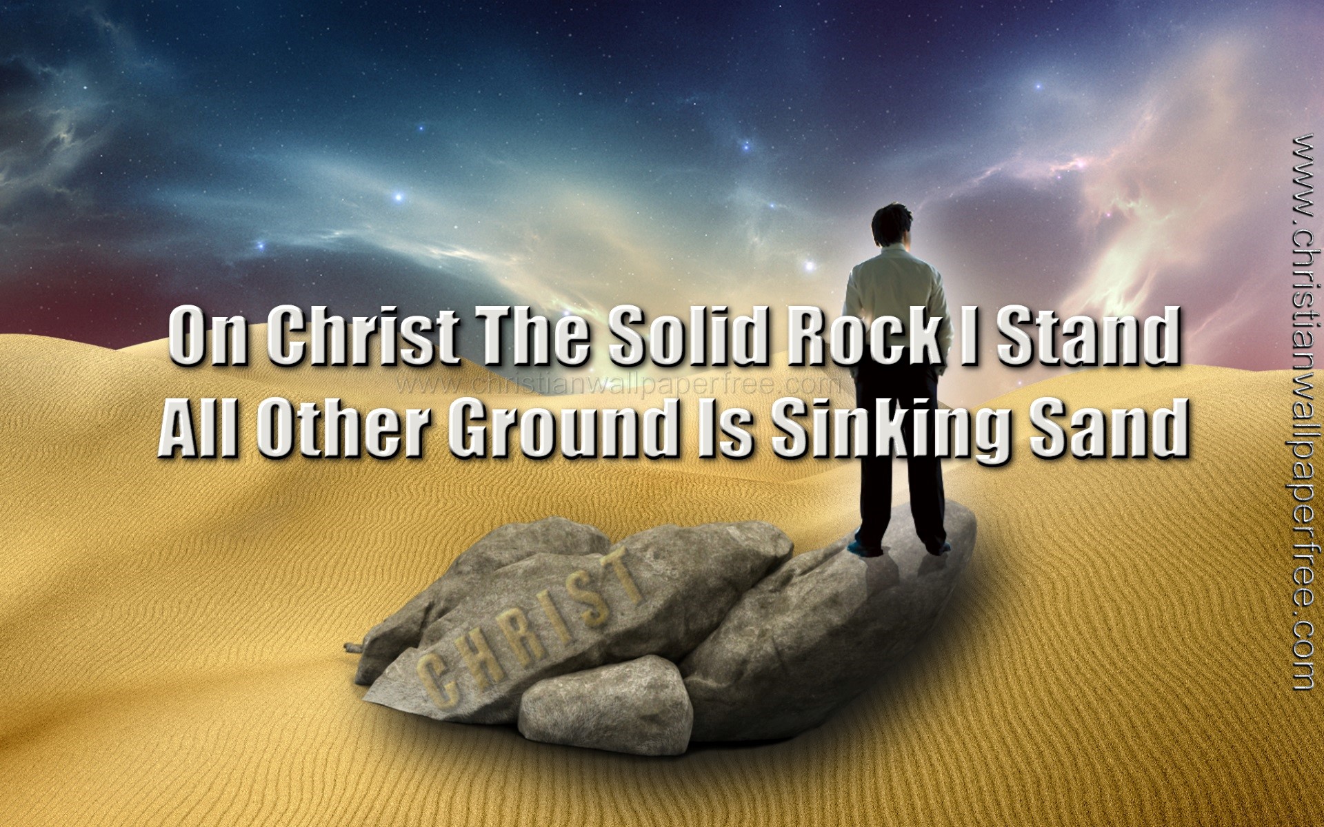 On Christ the Solid Rock I Stand