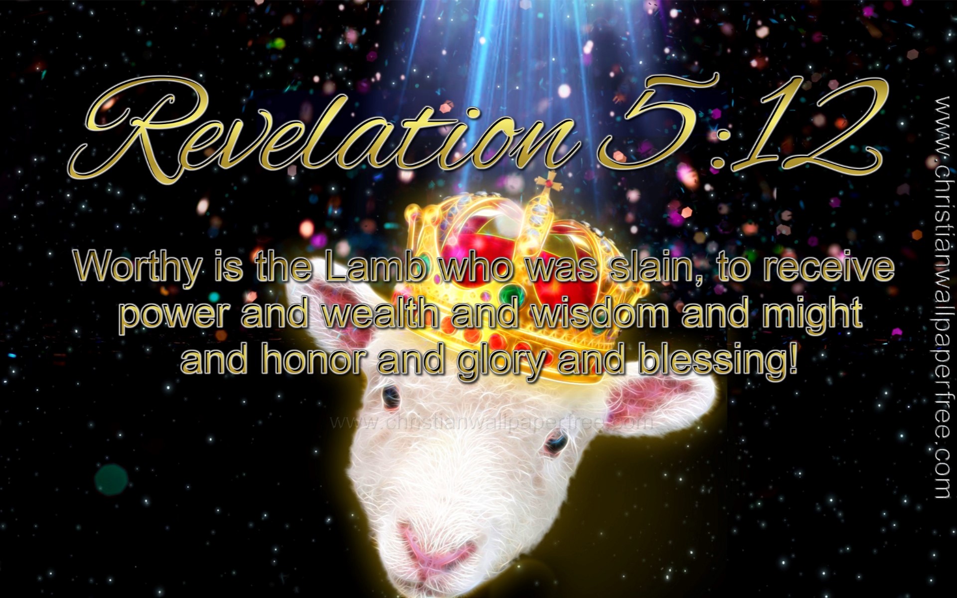 Revelation 5 Verse 12 ESV