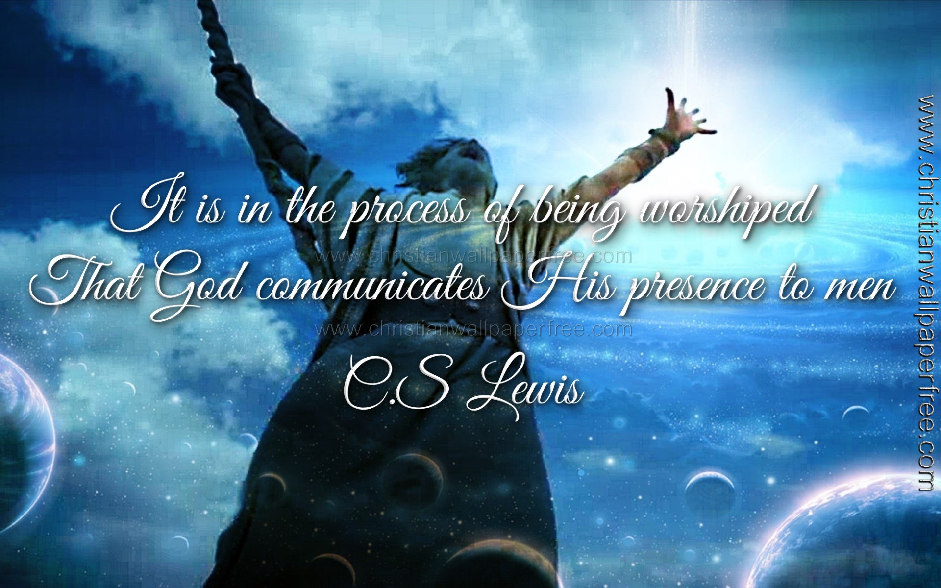 His Presence Quote by CS Lewis