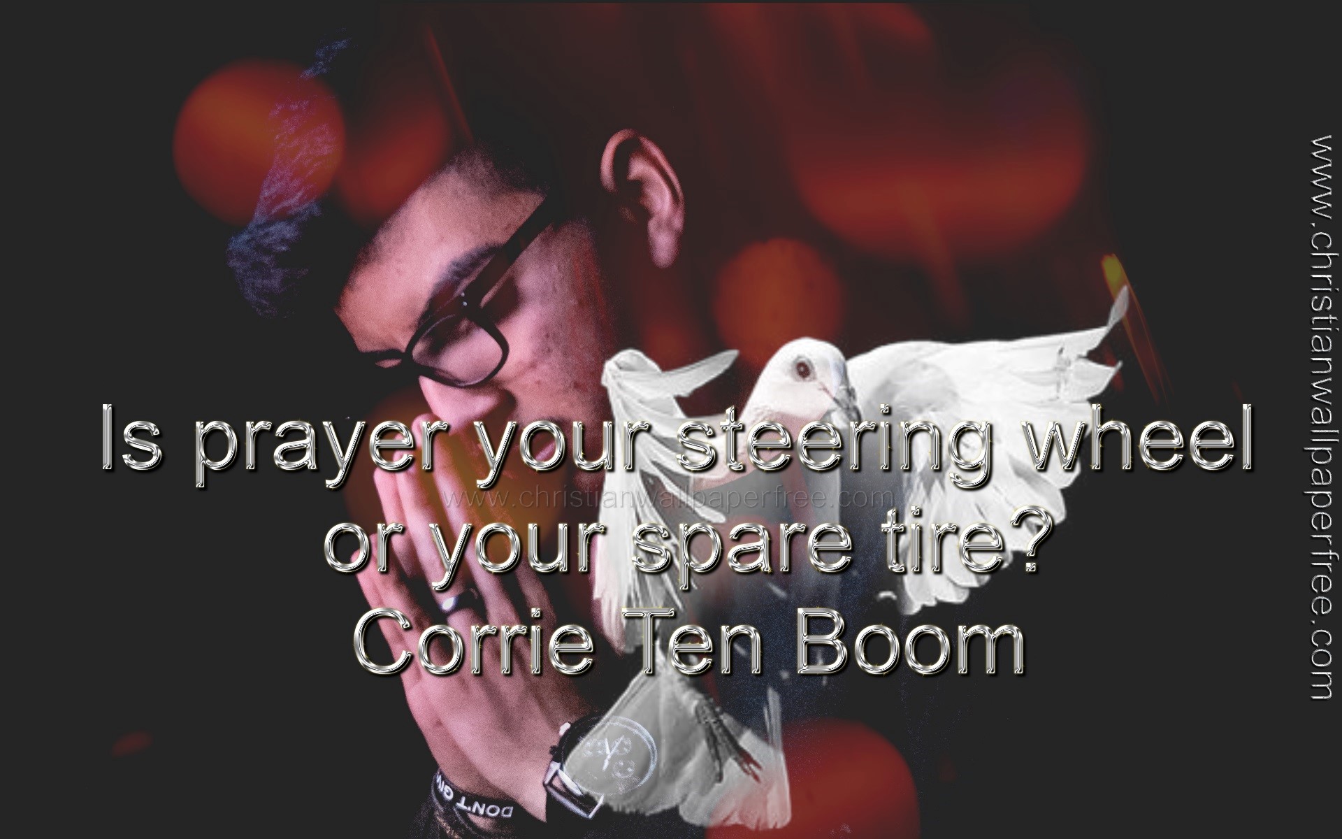 Prayer Quote by Corrie Ten Boom