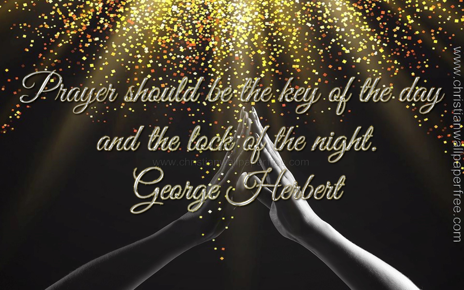 Prayer Quote by George Herbert