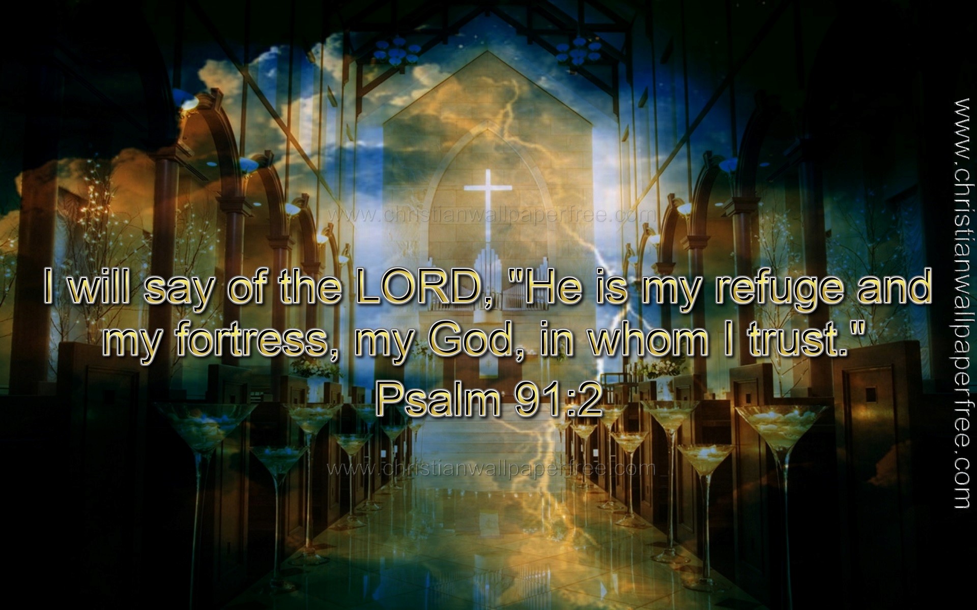 Psalm 91 Verse 2 NIV