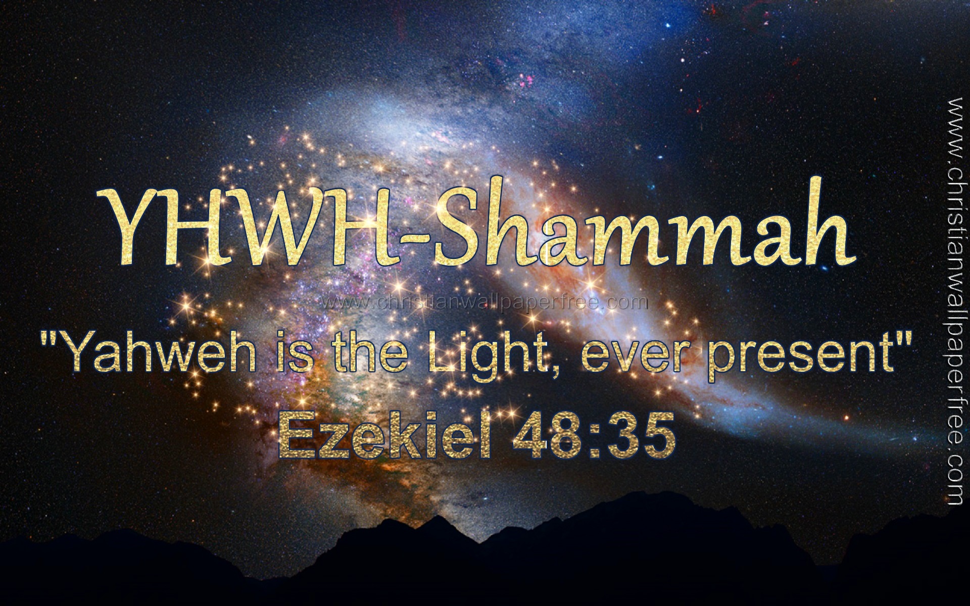 Yhwh Shamma Ezekiel 48 Verse 35