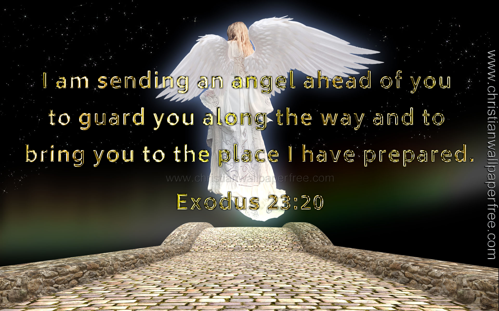 An Angel Ahead Exodus 23 Verse 20