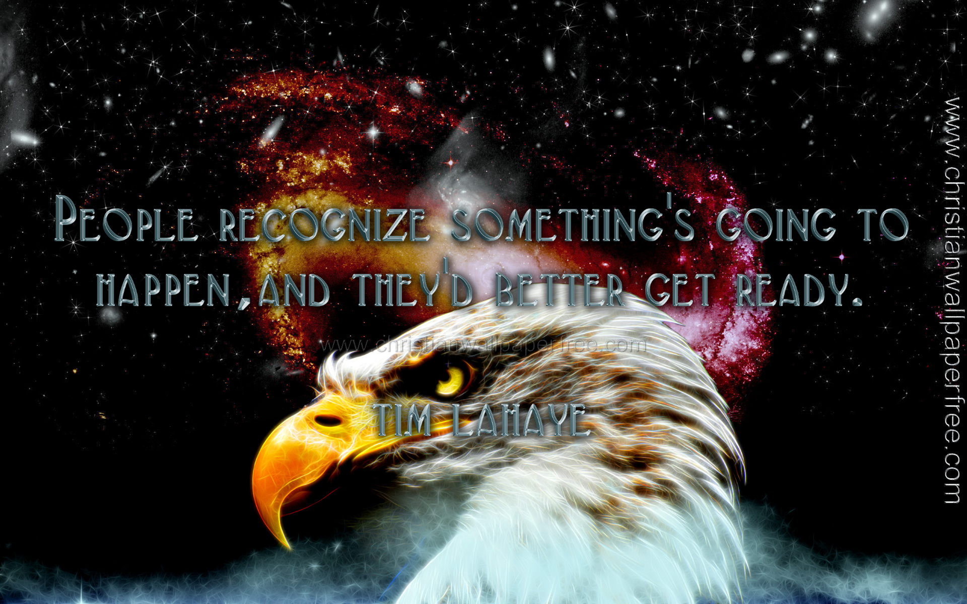 Somethings Going to Happen Quote by Tim LaHaye