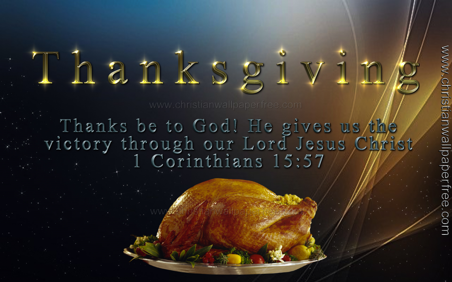 Thanksgiving 1 Corinthians 15 Verse 57