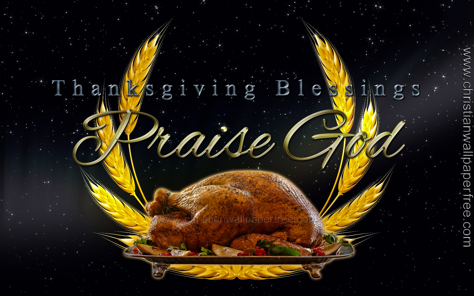 Thanksgiving Blessings Praise to God