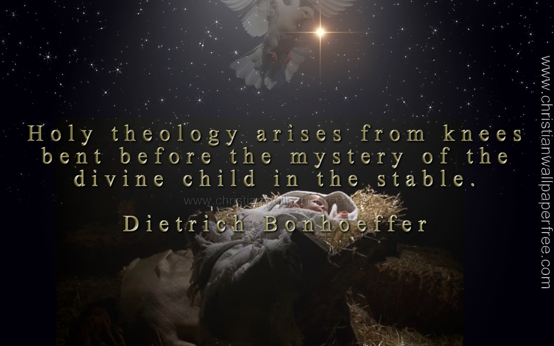 The Divine Child Quote by Dietrich Bonhoeffer