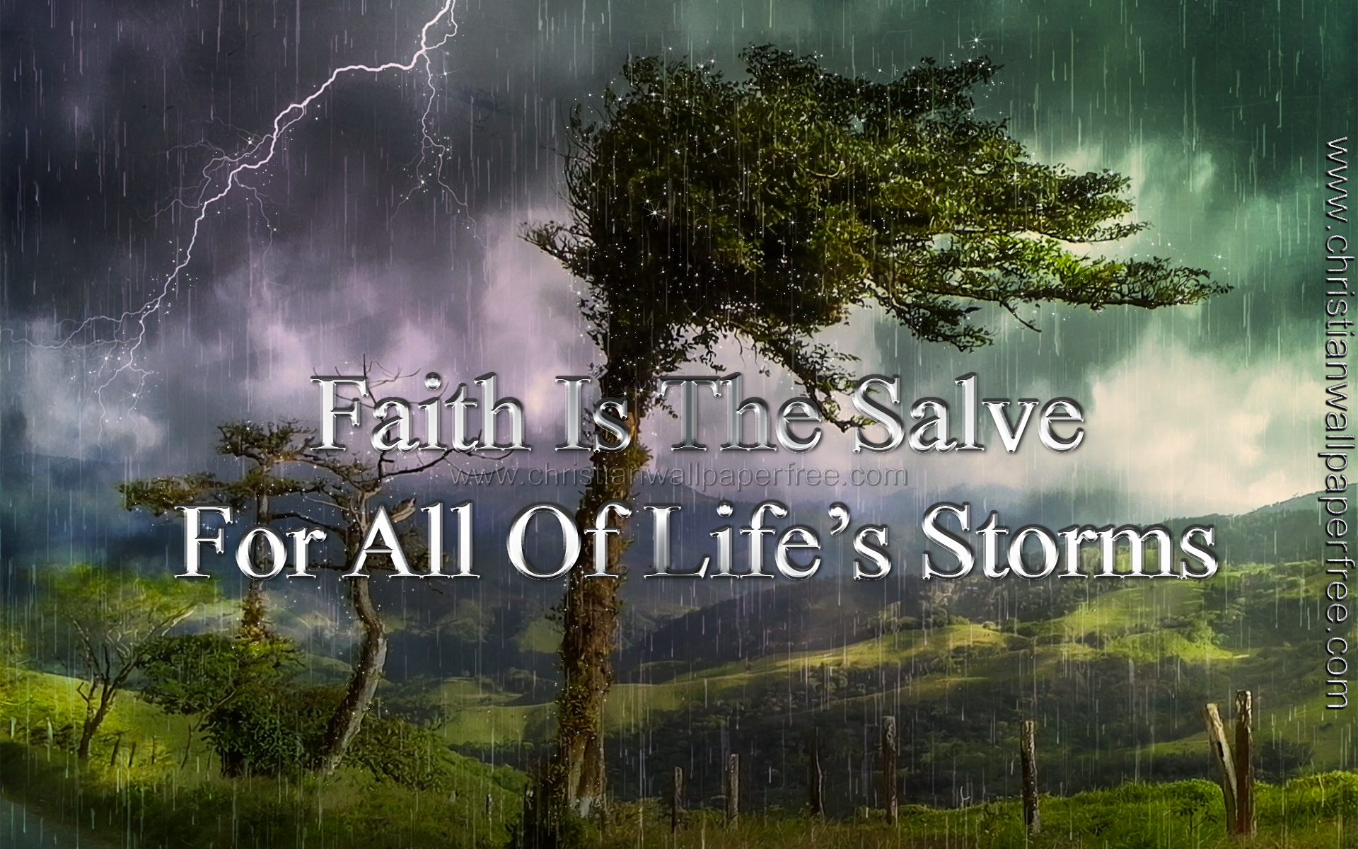 Faith Is the Salve