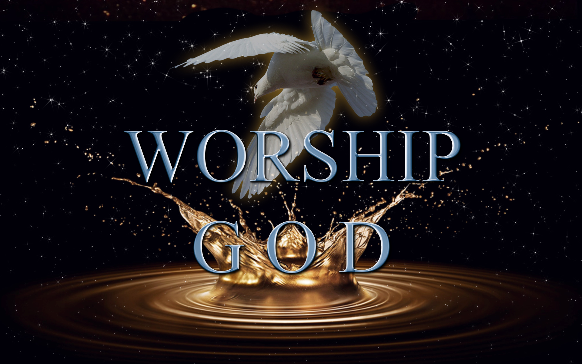 Worship God