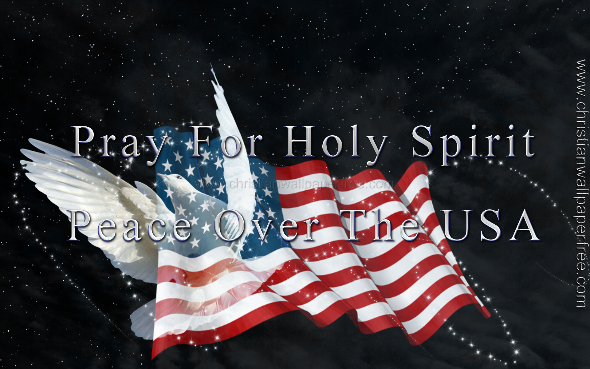 Pray for Holy Spirit Peace Over the USA