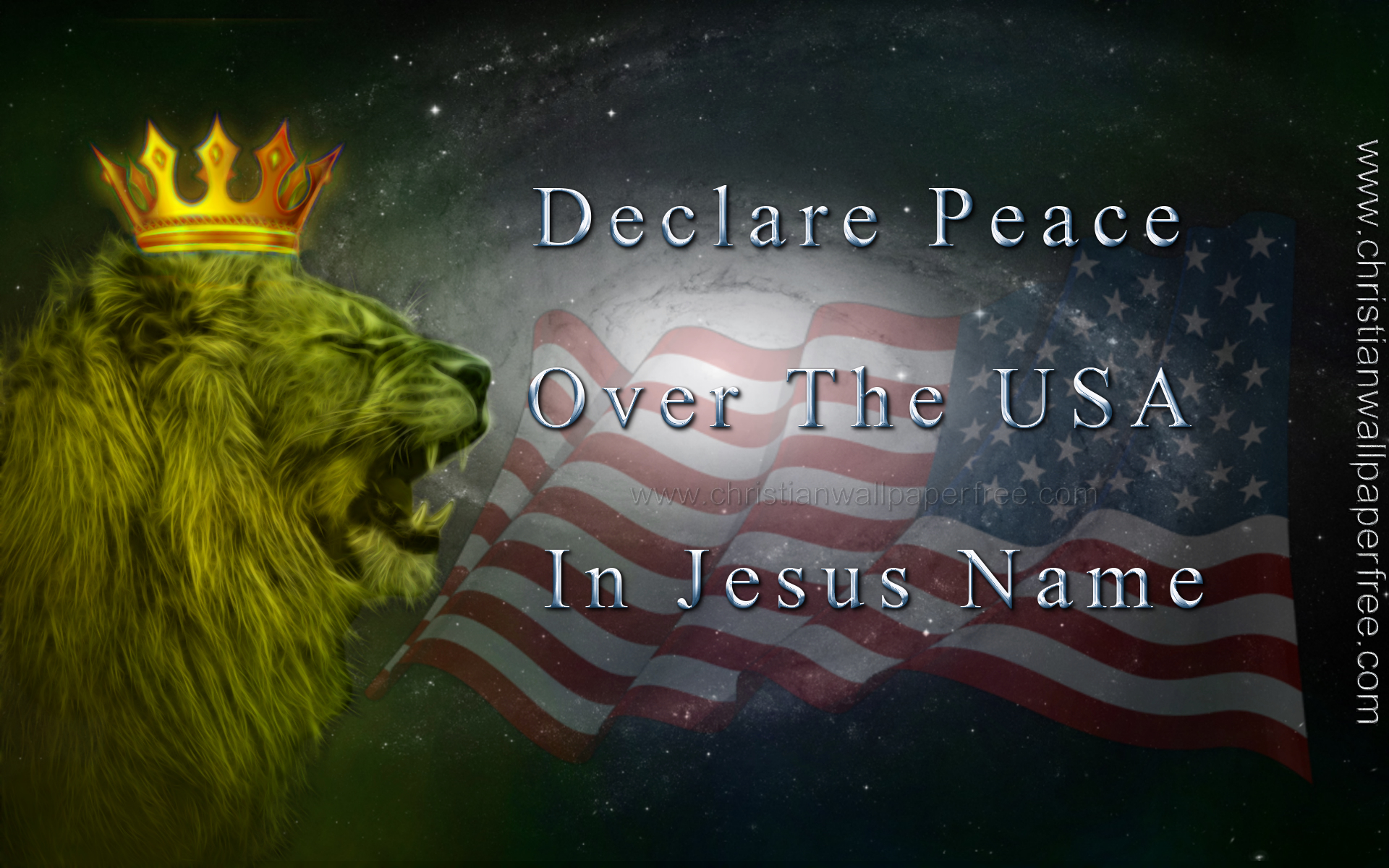 Declare Peace Over the USA in Jesus Name