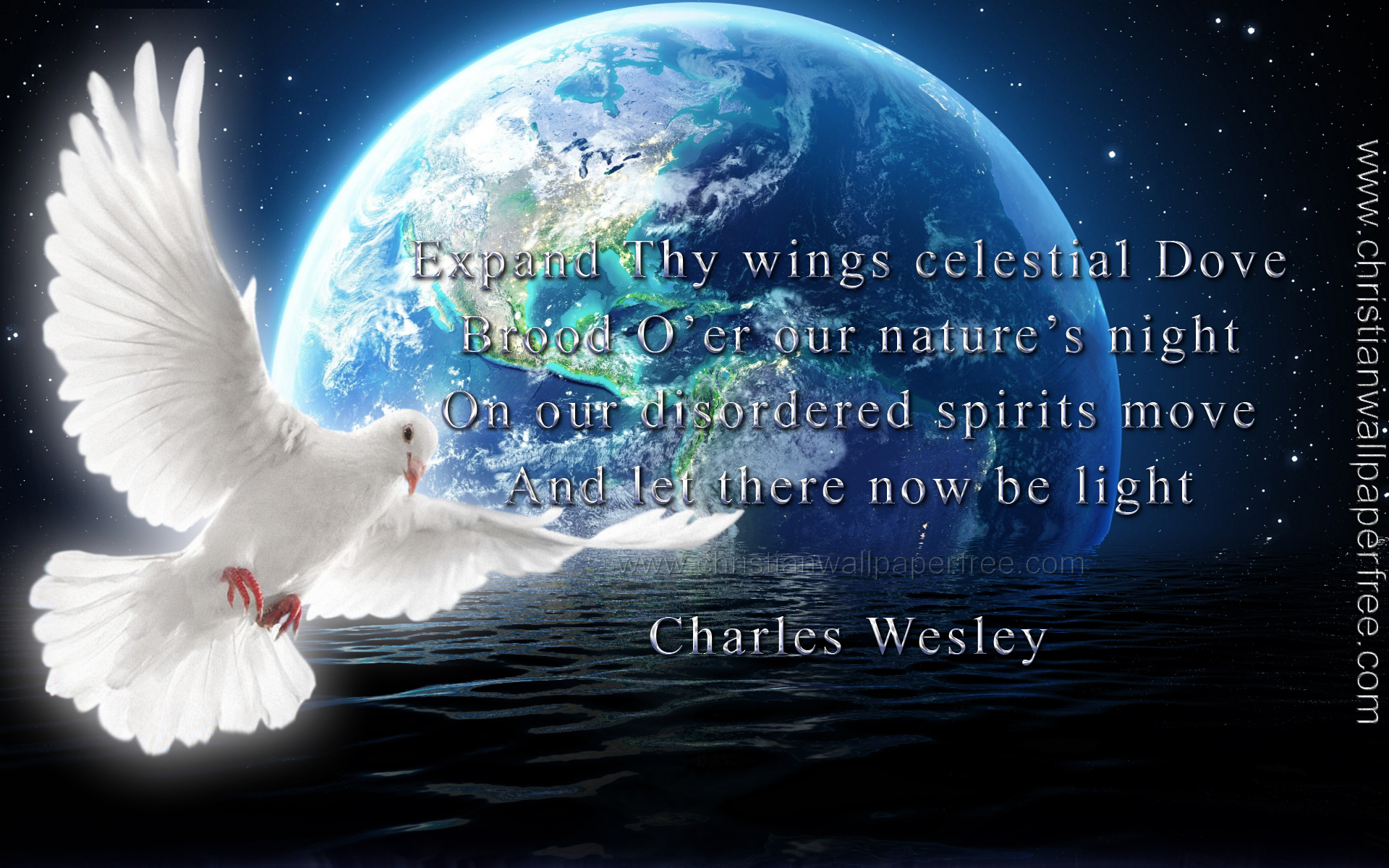 Expand Thy Wings Quote by Charles Wesley