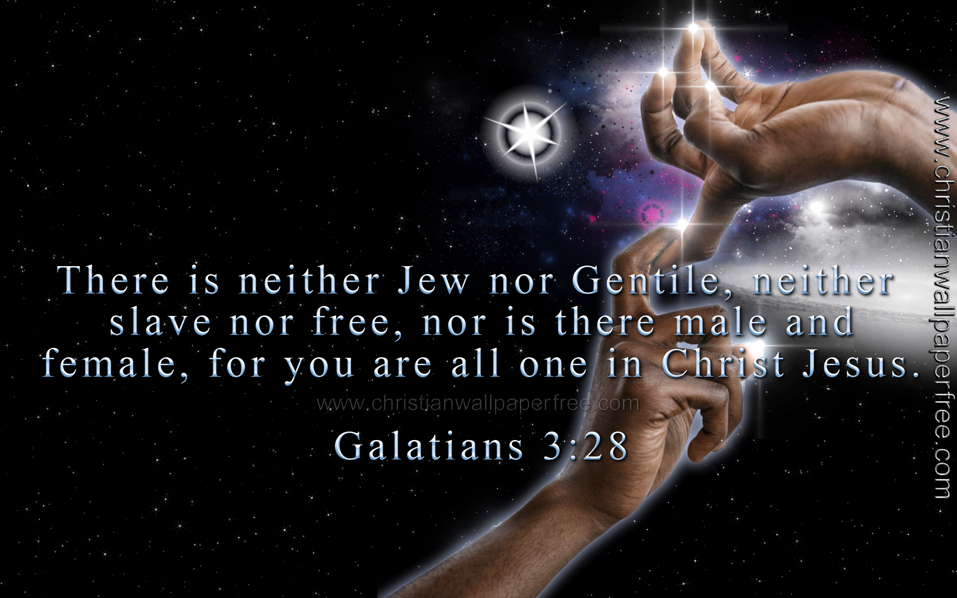 All One in Christ Jesus Galatians 3 Verse 28