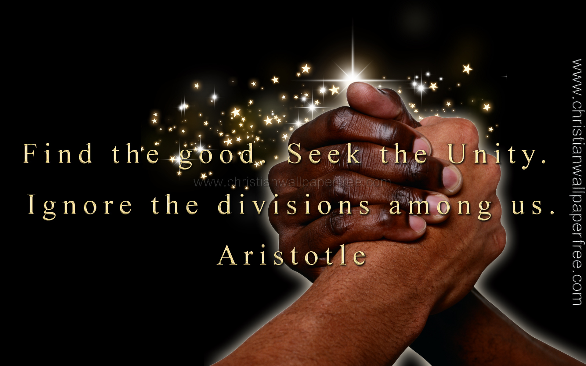 Seek the Unity Quote by Aristotle