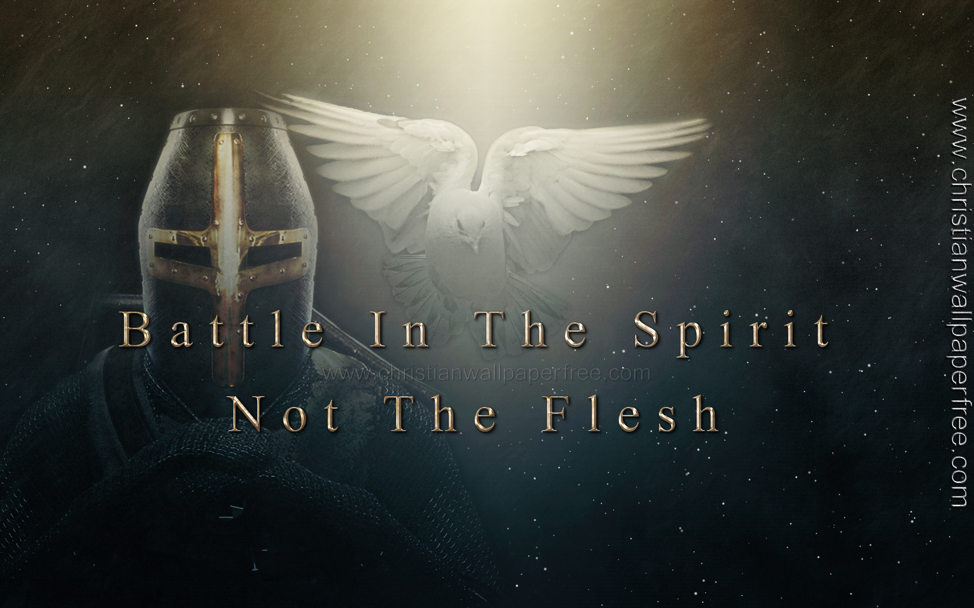 Battle in the Spirit Not the Flesh