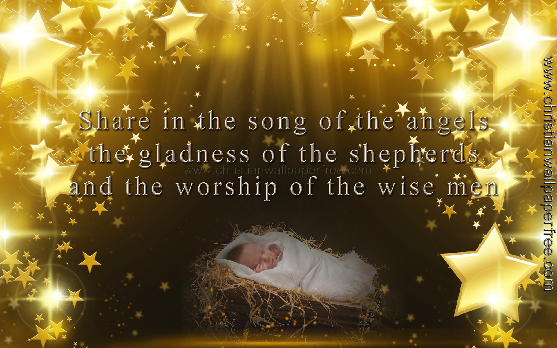 Share With Angels Shepherds and Wise Men