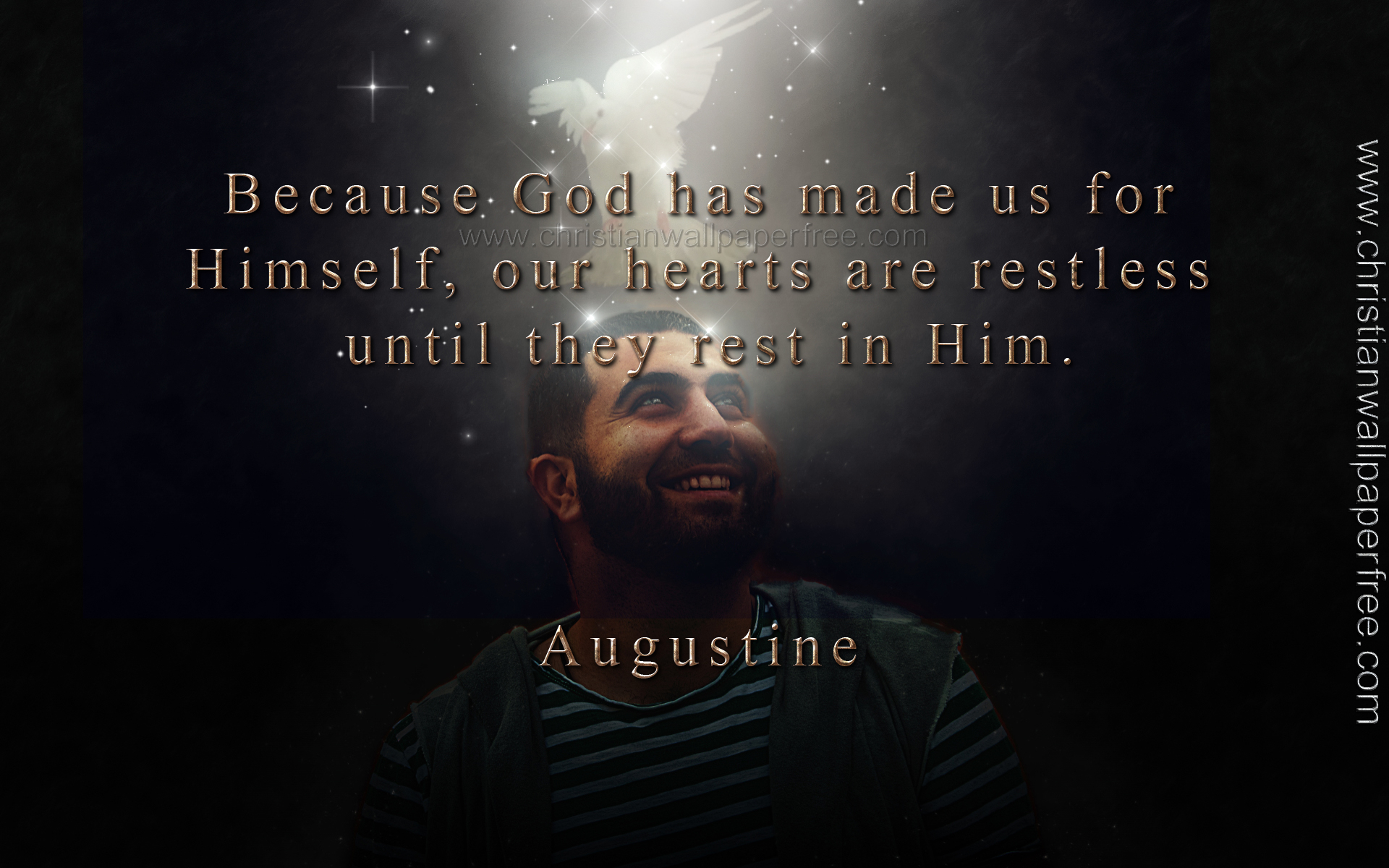 Rest in God Quote by Augustine