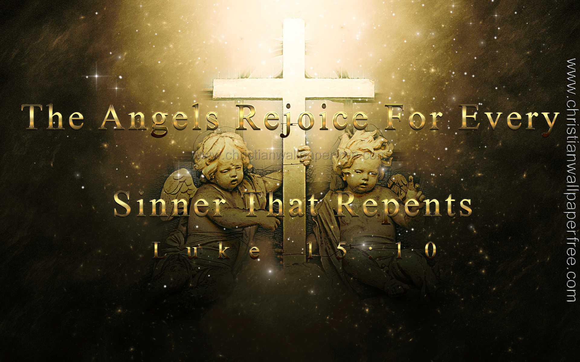 The Angels Rejoice Luke 15 Verse 10