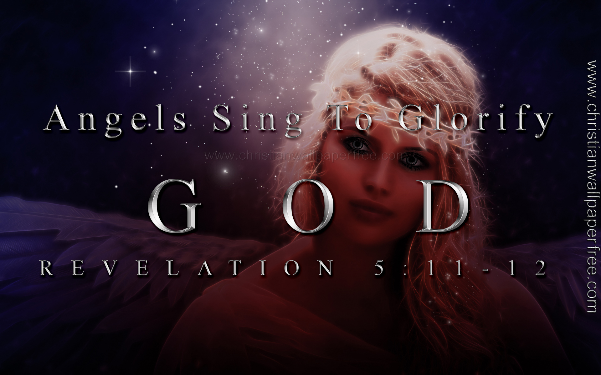 Angels Sing to Glorify God Revelation 5 Verse 11-12