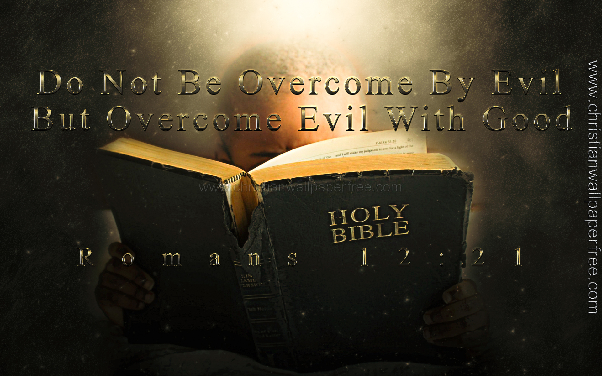 Overcome Evil With Good Romans 12 Verse 21