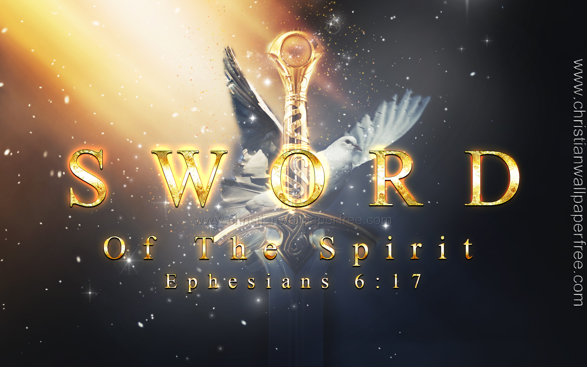 Fiery Sword of the Spirit Ephesians 6 Verse 17