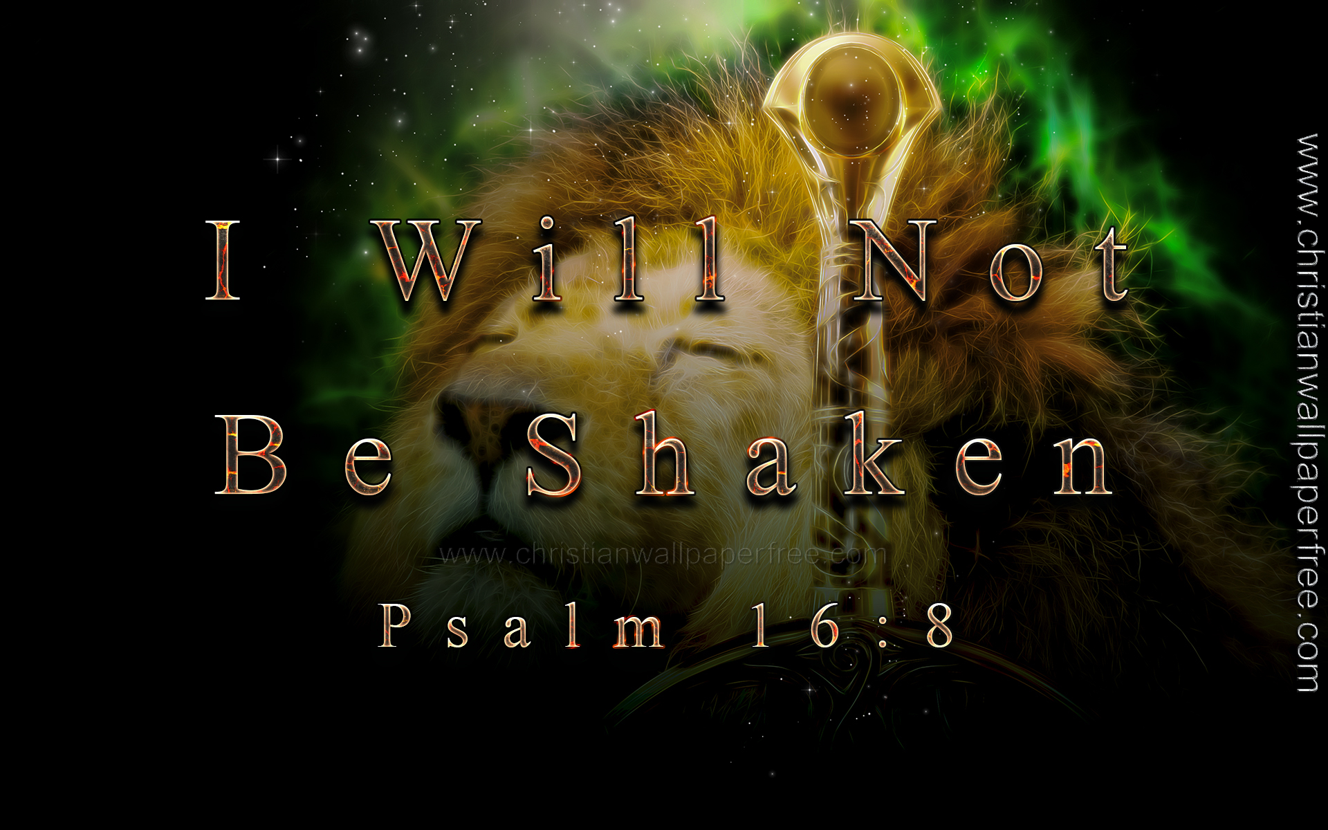 I Will Not Be Shaken Psalm 16 Verse 8