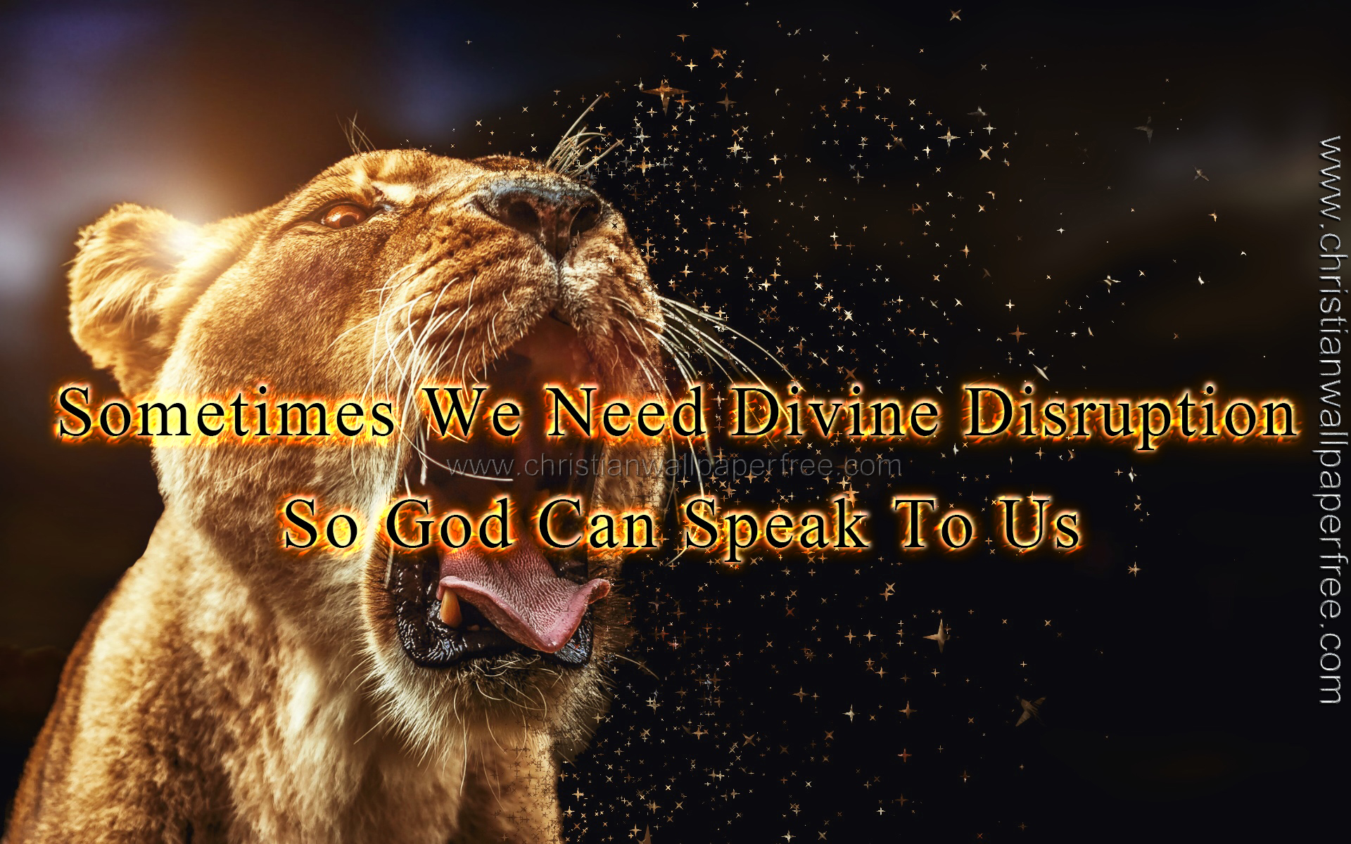 We Need Divine Disruption