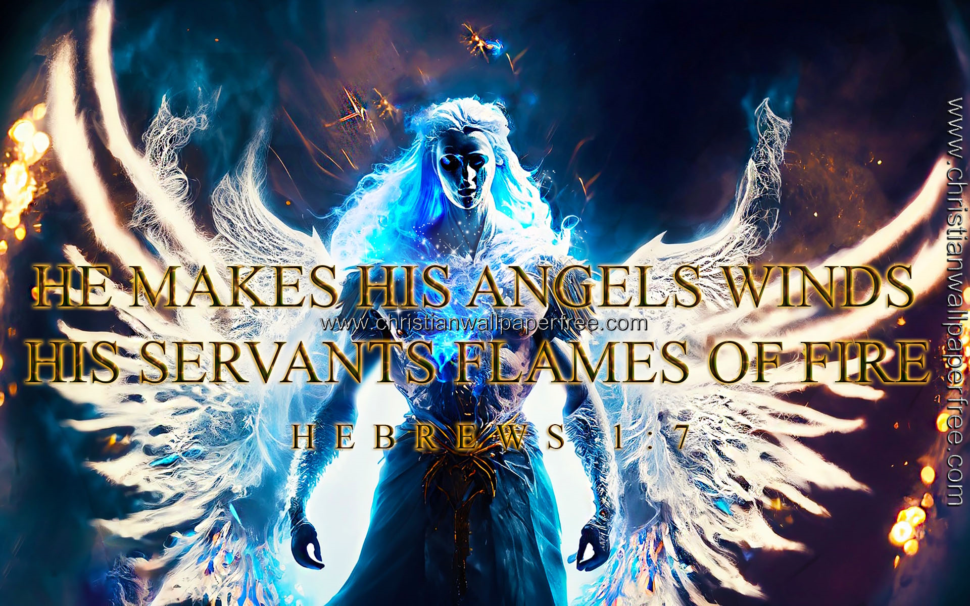 Angels Winds and Fire Hebrews 1 Verse 7