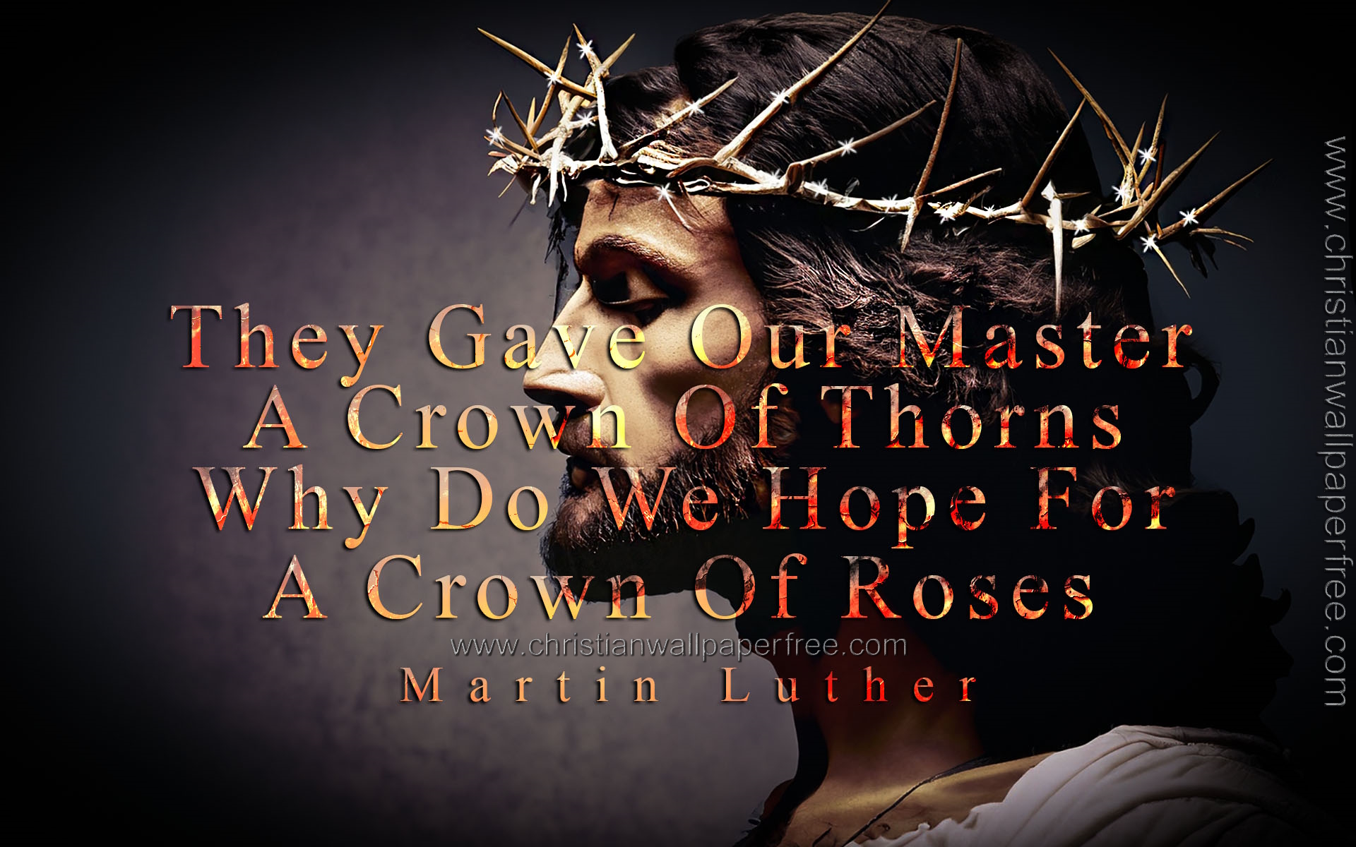 Crowns Quote by Martin Luther