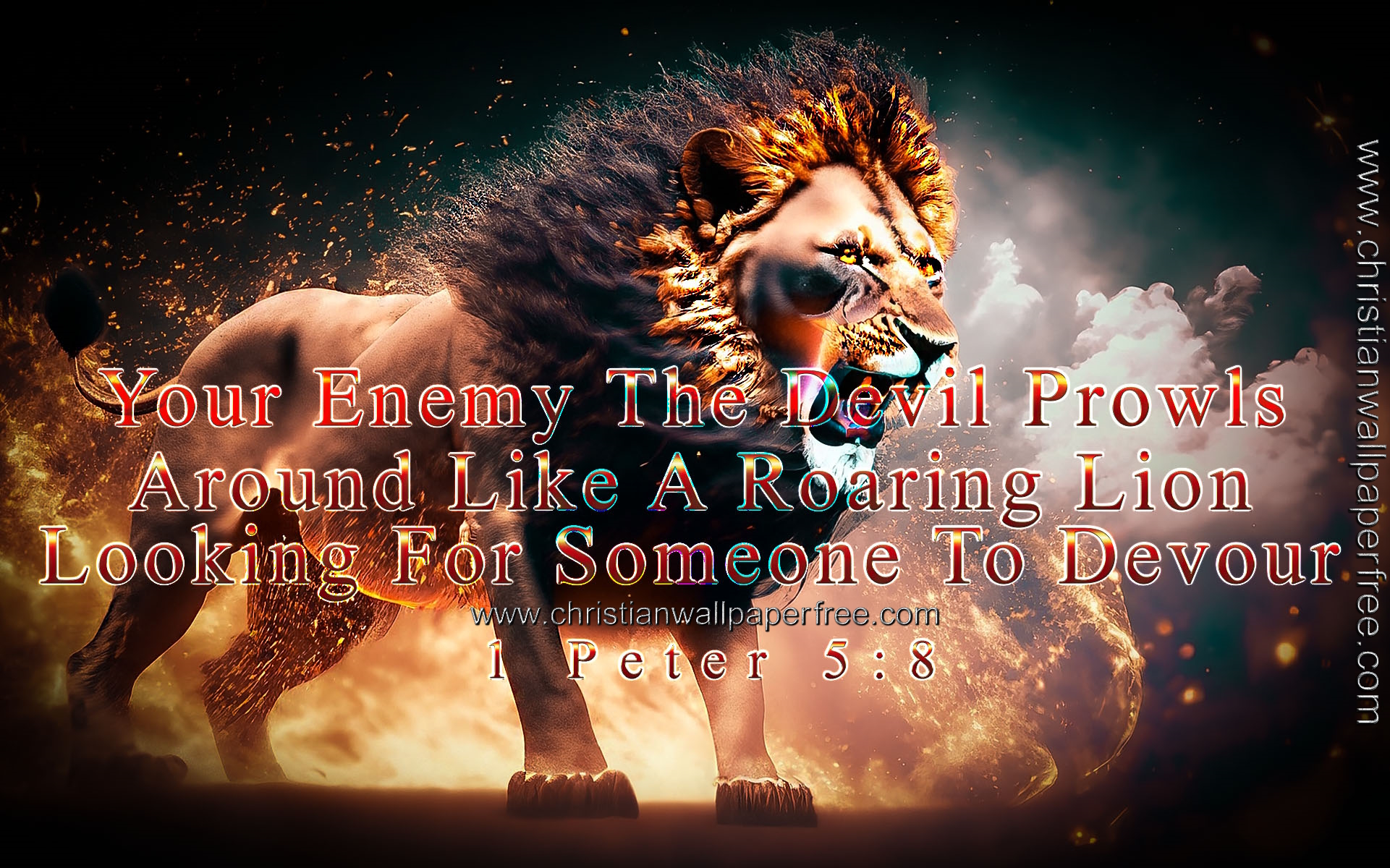 The Devil Prowls 1 Peter 5 Verse 8