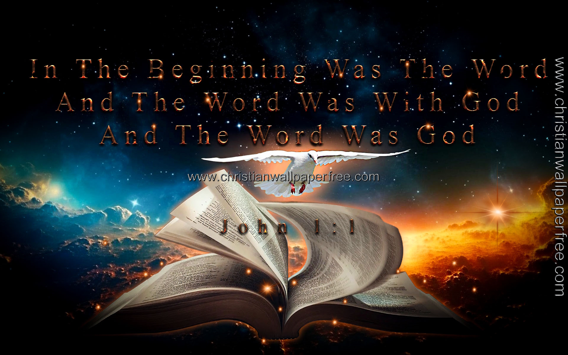 In the Beginning John 1 Verse 1