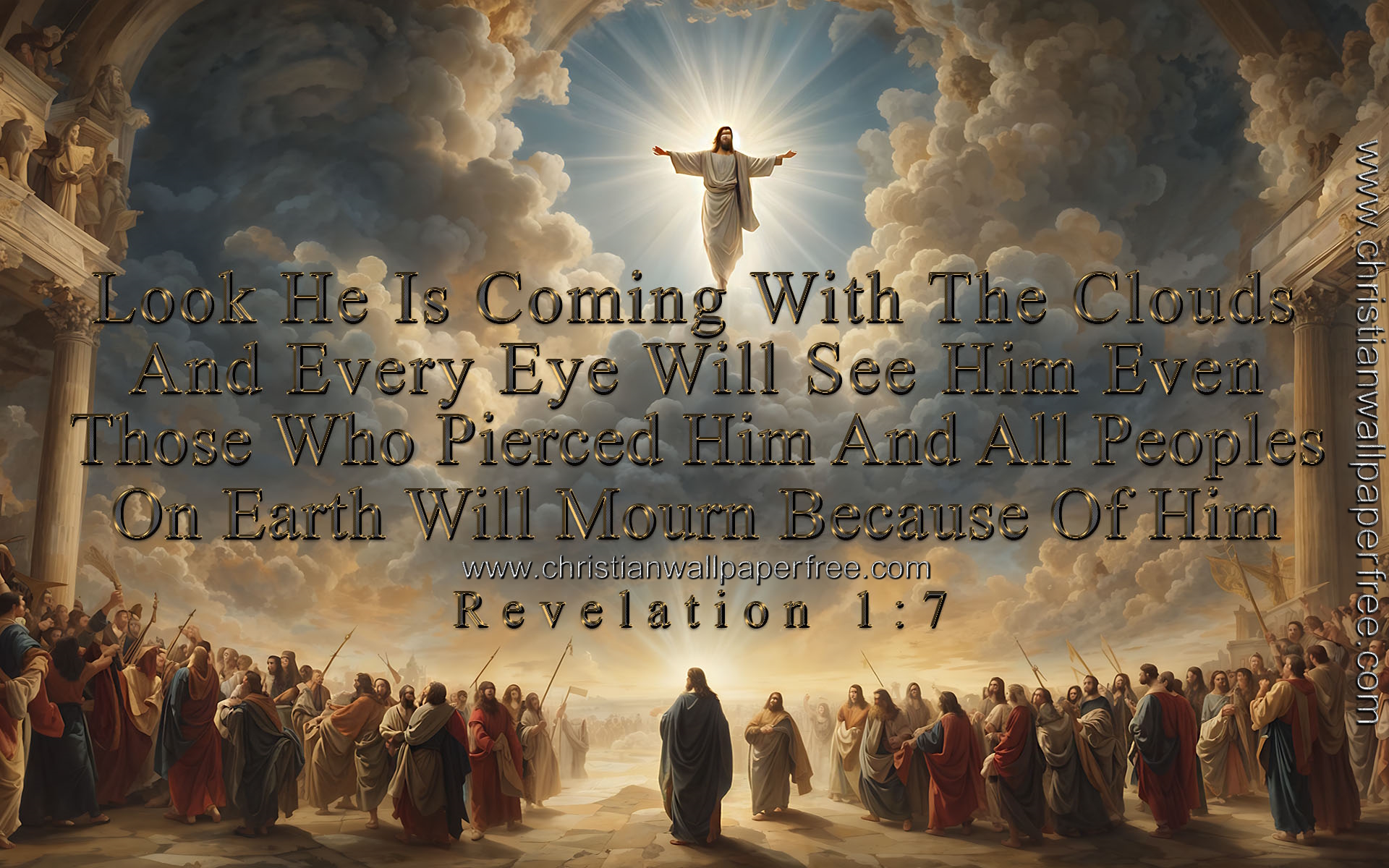 Coming With the Clouds Revelation 1 Verse 7