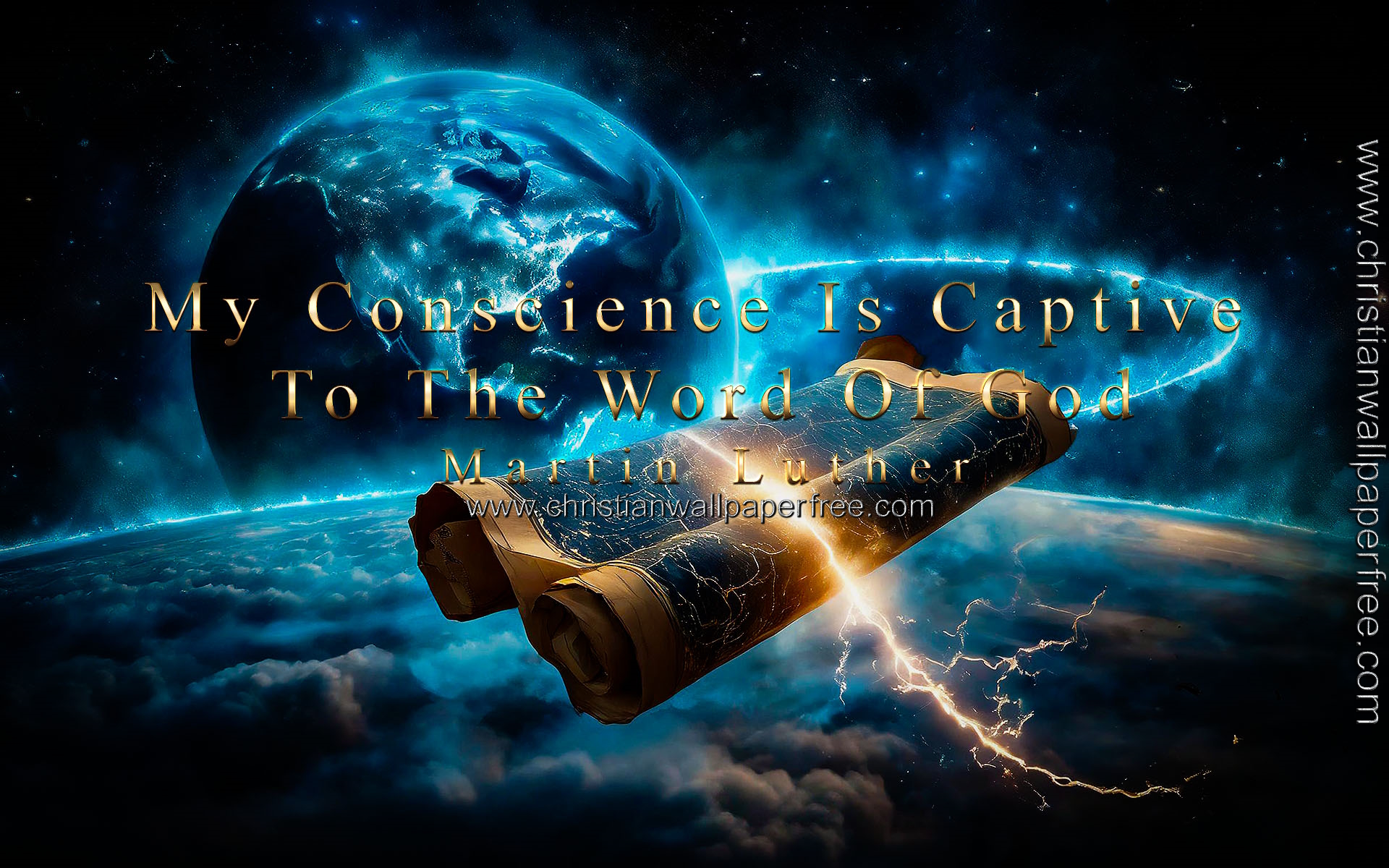 Conscience Is Captive Quote by Martin Luther