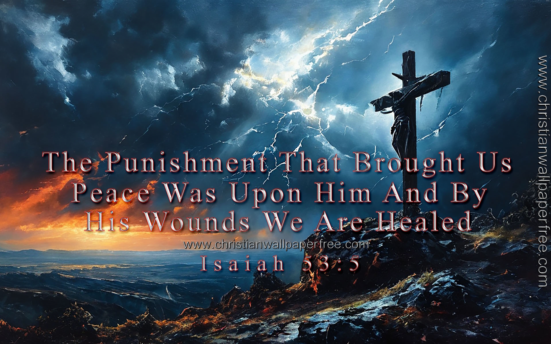 His Punishment Isaiah 53 Verse 5