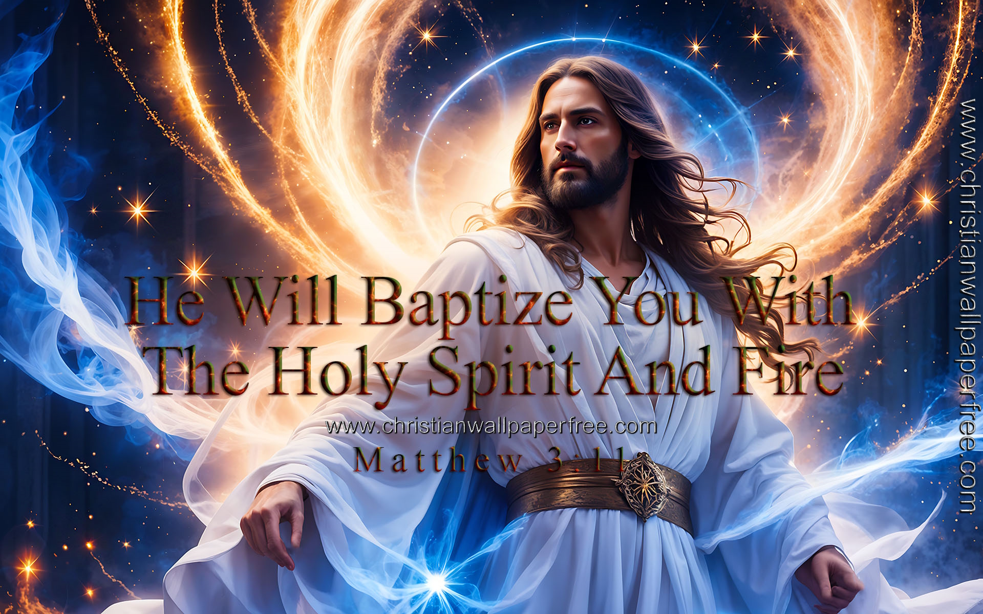 Holy Spirit and Fire Matthew 3 Verse 11