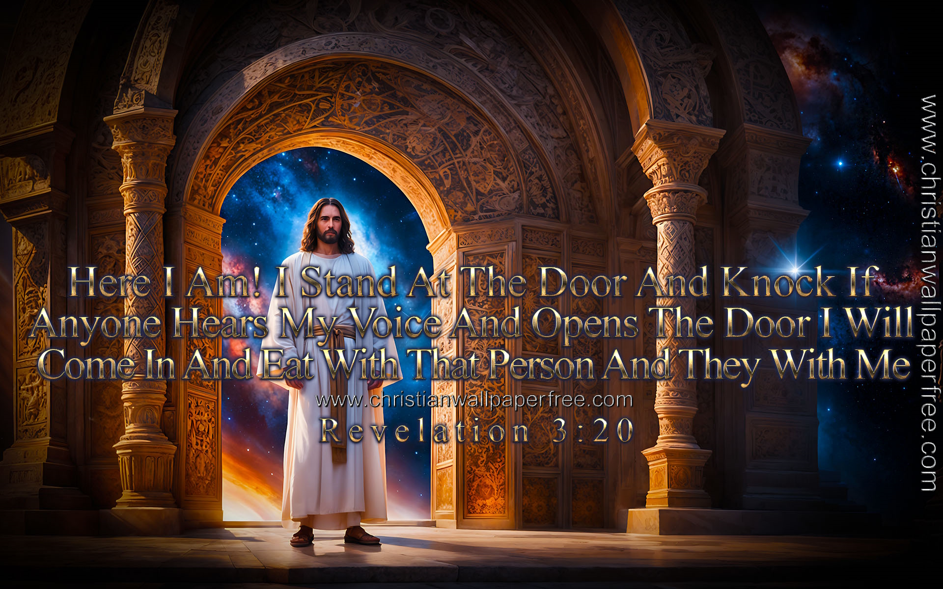 I Stand at the Door Revelation 3 Verse 20