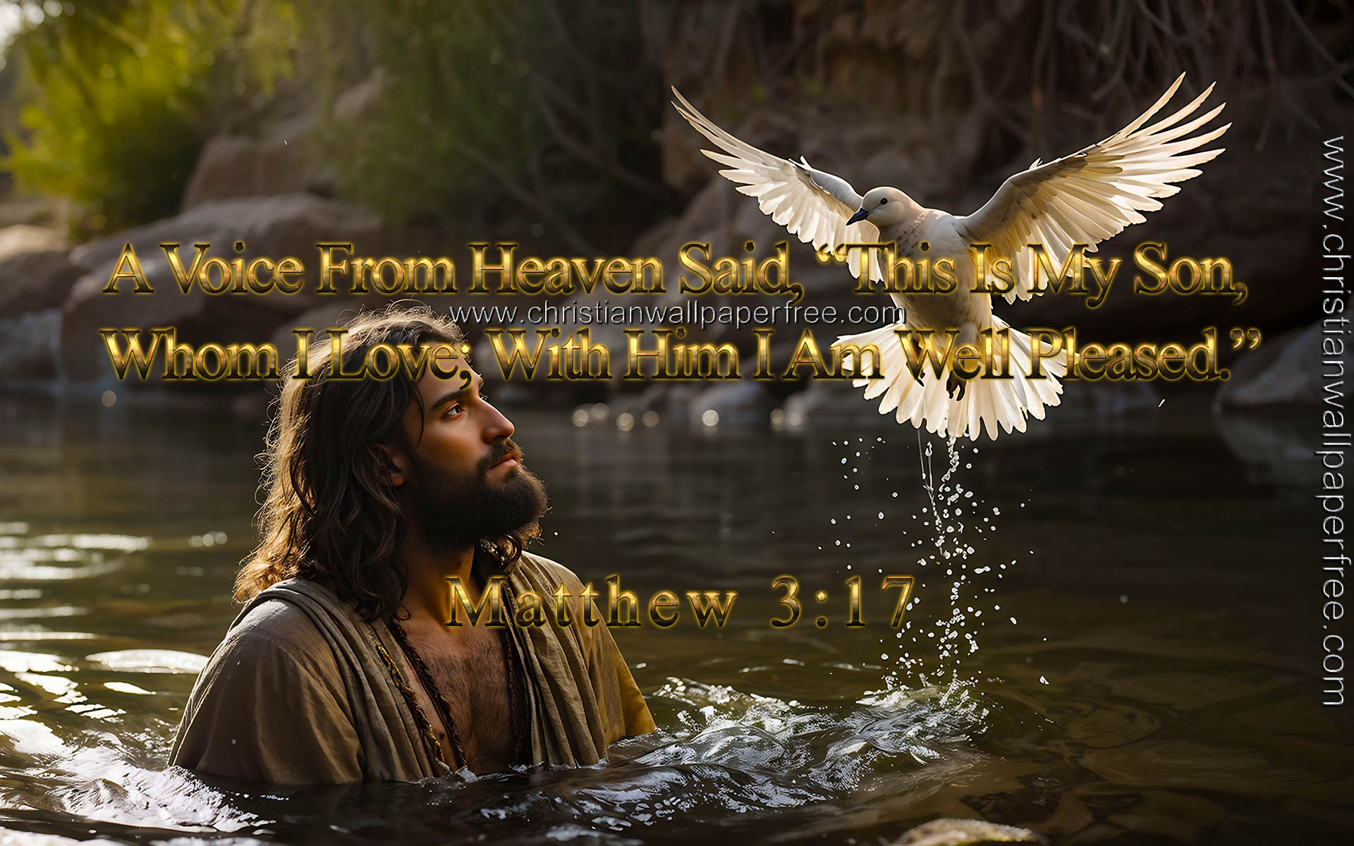 Voice From Heaven Matthew 3 Verse 17