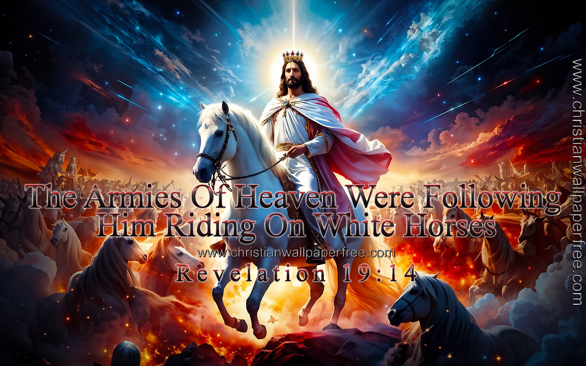 Armies of Heaven Revelation 19 Verse 14