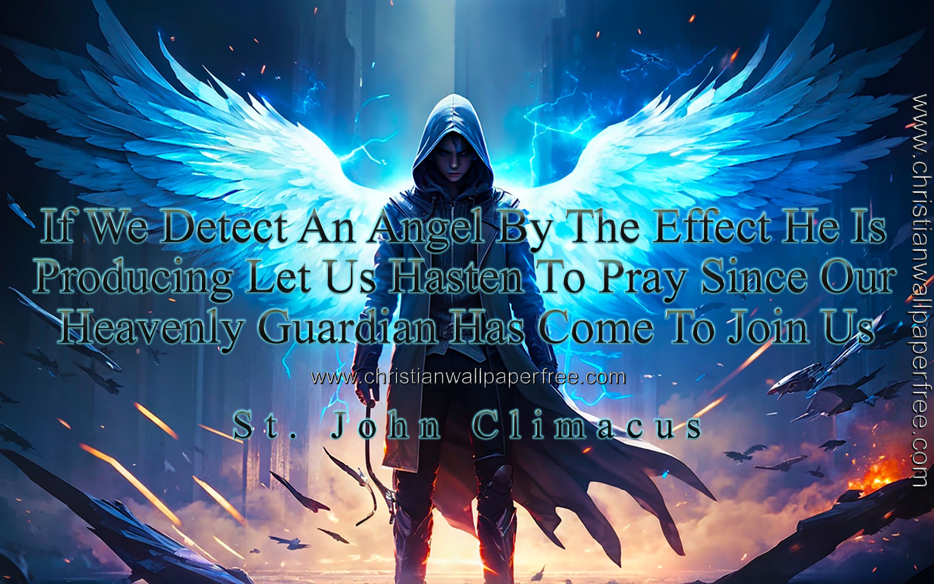 Detect an Angel Quote by St John Climacus