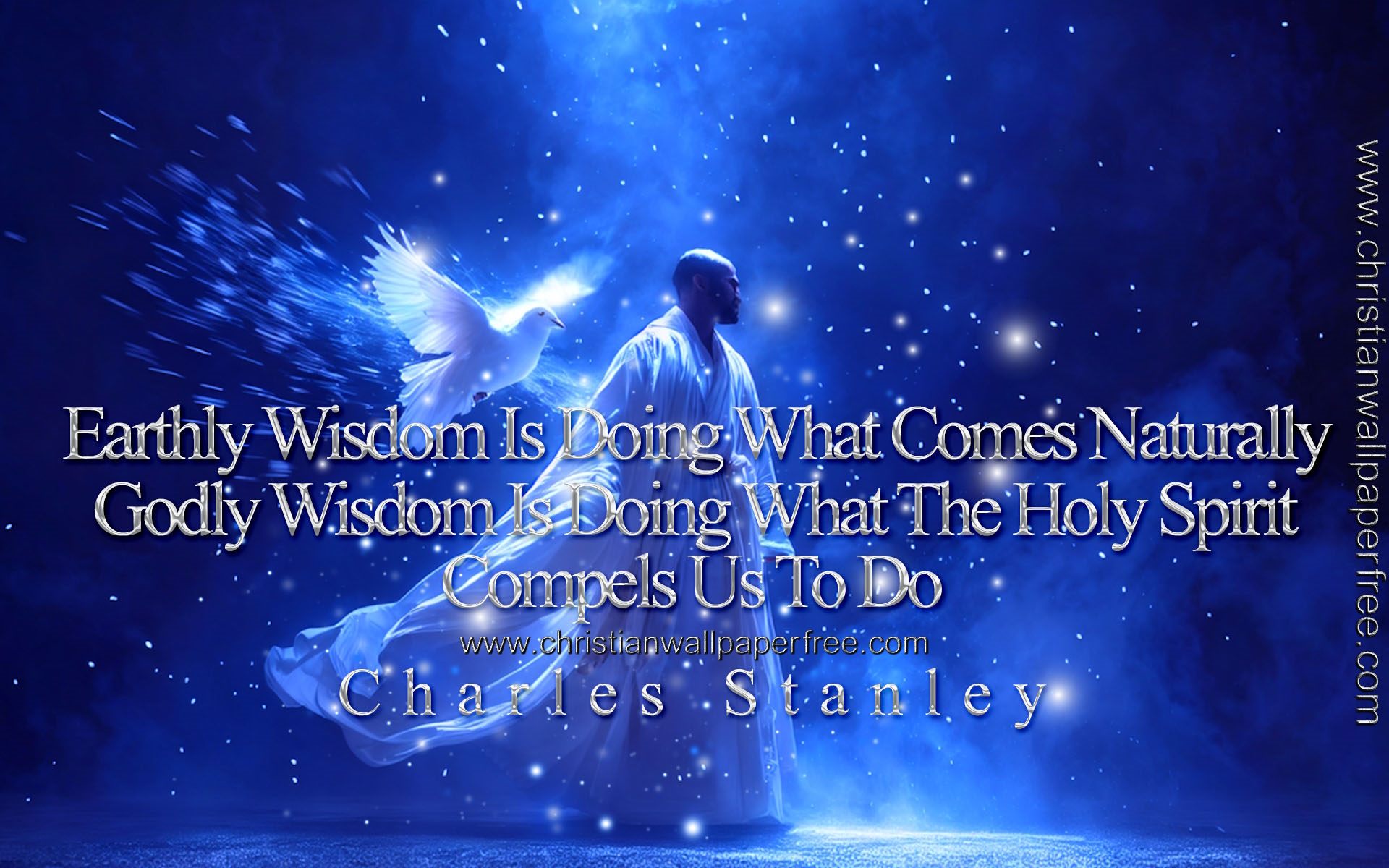 Holy Spirit Quote by Charles Stanley